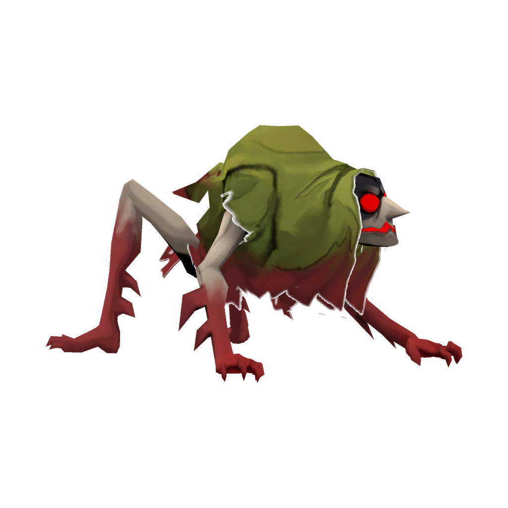 Flea Man: game-model render