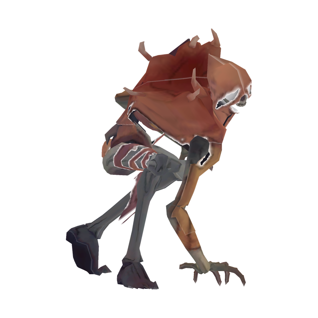 Frisky Skeleton: game-model render