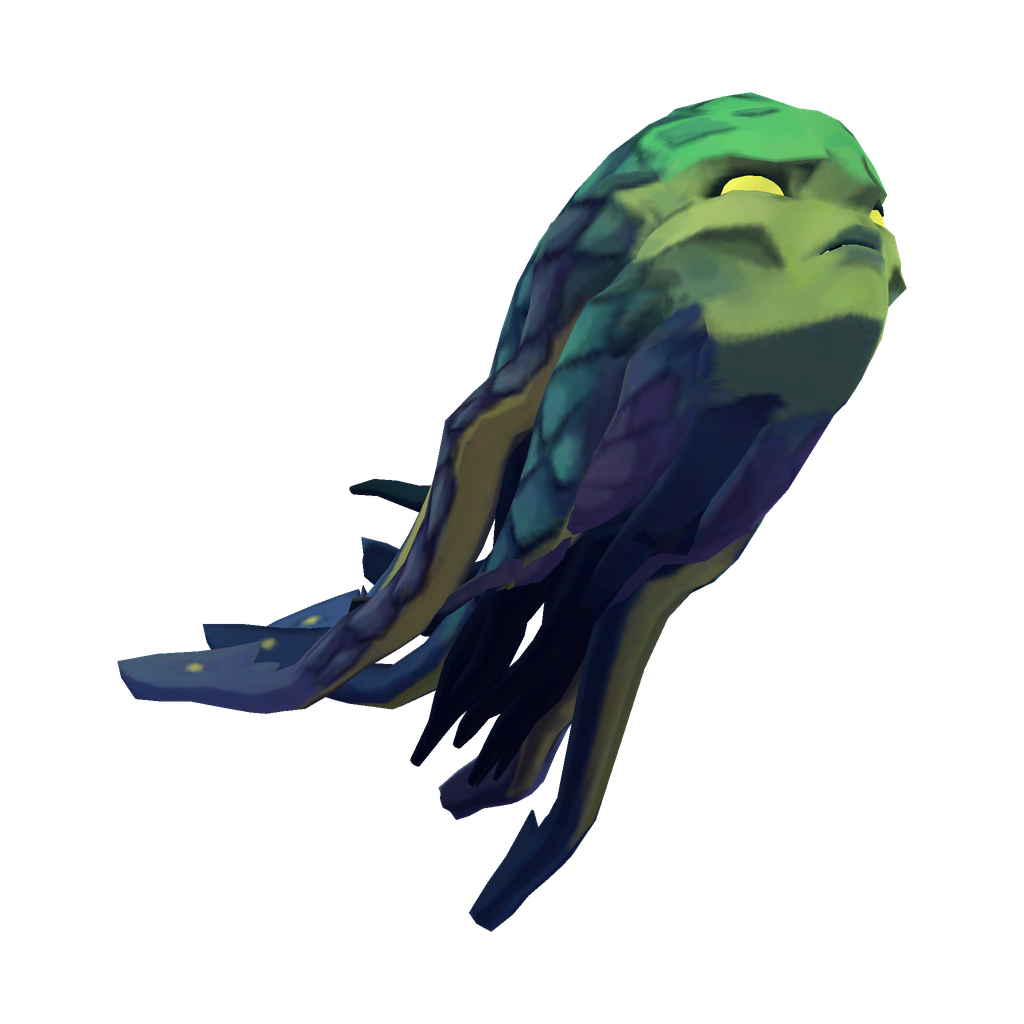 Medusa Head: game-model render