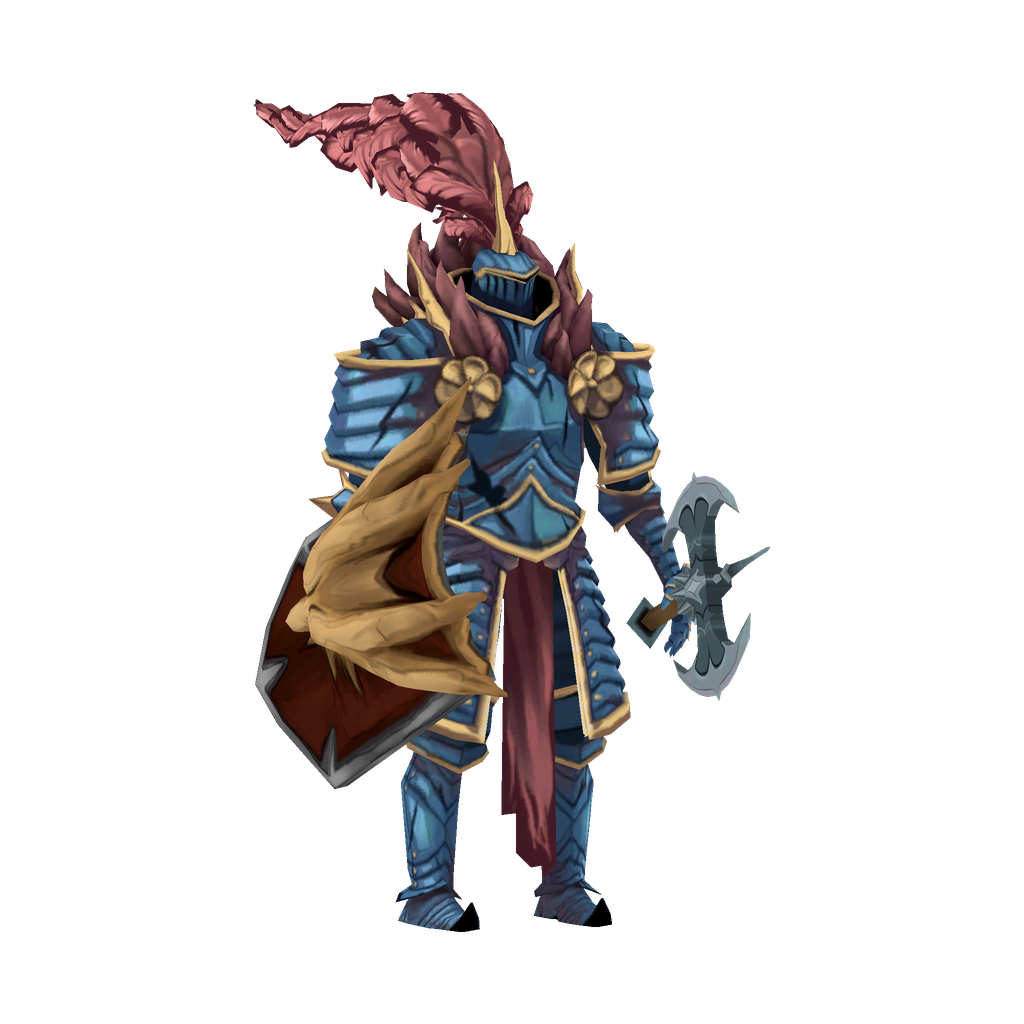 Shield Armor: game-model render
