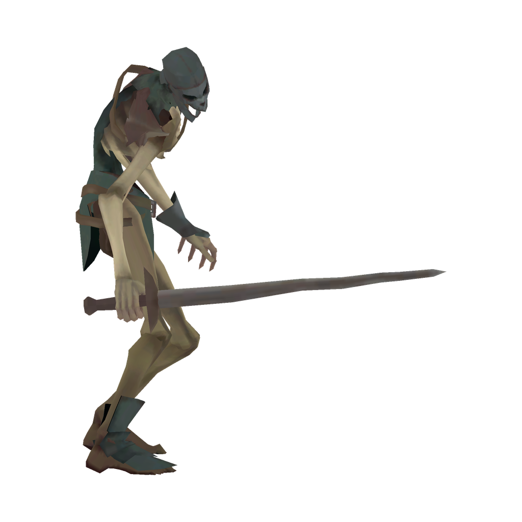 Skeleton Soldier: game-model render